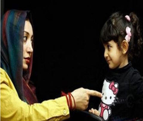 نگار عابدی و دخترش اما نگار عابدی و دخترش اما