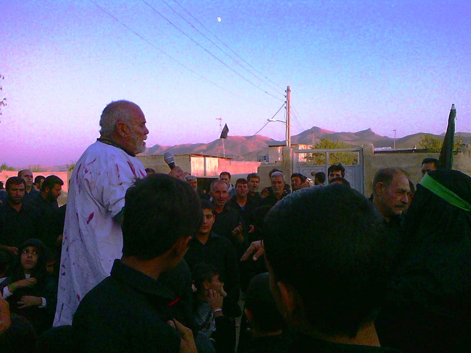 عزاداری پس از لحظه شهادت امام حسین