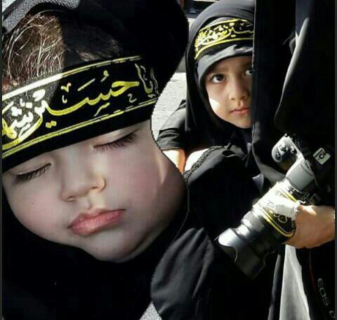 حُسنی جان و ثناء جان در روز عاشورا 95
