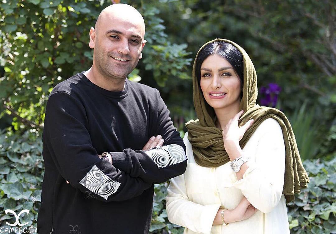 مهدی کوشکی و همسرش صحرا فتحی