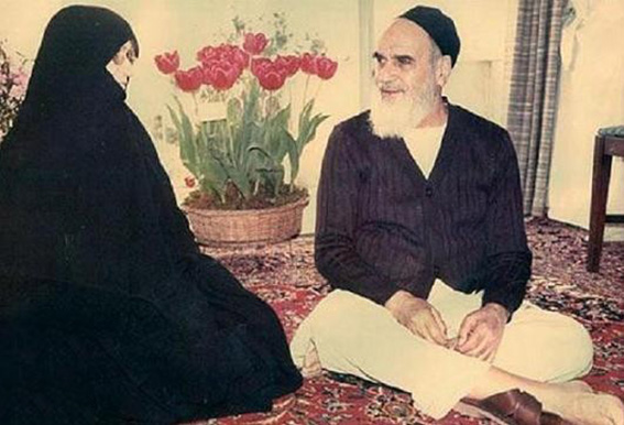 امام خمینی وخانواده-رفتار با همسر امام خمینی