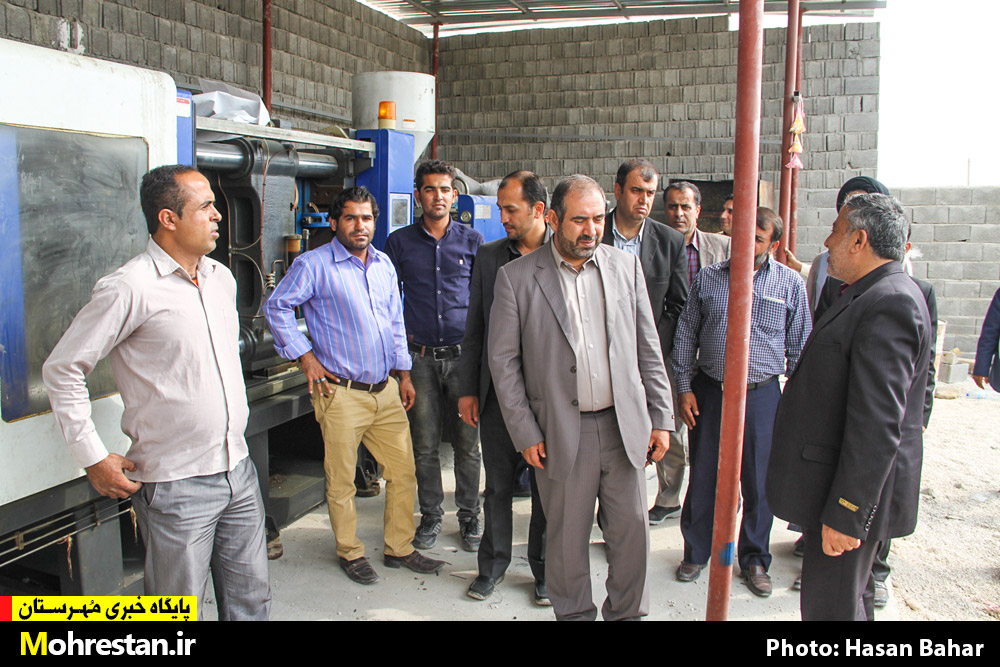 افتتاح کارخانه سبد سازی سمنگان پلاس روستای سمنگان با حضور فرماندار و جمعی از مسئولین شهرستان مهر