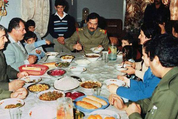 مهمانی صدام
