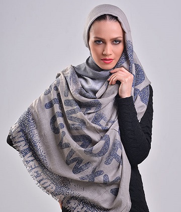 شال زنانه نخی