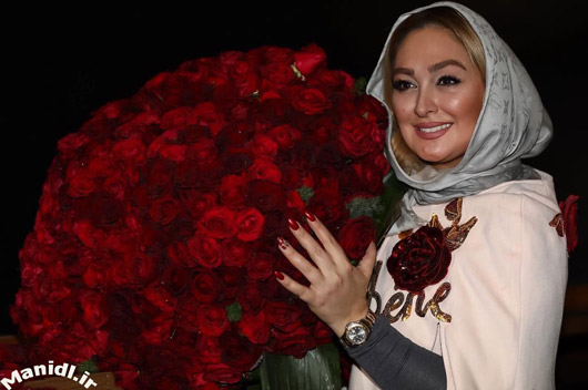الهام حمیدی در اکران فیلم ما همه گناهکاریم