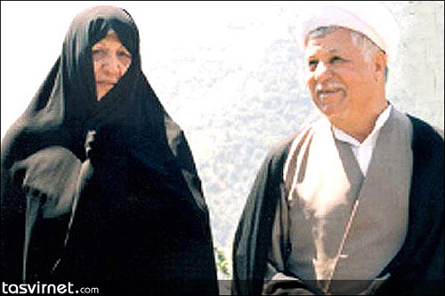 رفسنجانی و عفت مرعشی