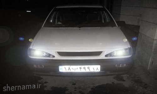 پراید سفید بدجنس و خفن