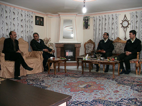 دیدار پرسنل آگاهی فاتب با خانواده معظم شهیدمحمدعلی دولت آبادی-دیداربا خانواده- شهیددولت آبادی اولین شهیدپلیس110 فاتب