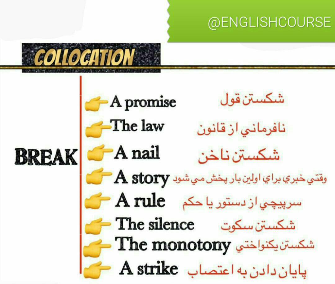 ضرب المثل انگلیسی با معنی فارسی - لغات و جملات انگلیسی با معنی فارسیبرگرفته از کانال تلگرامی اینگلیش کورس