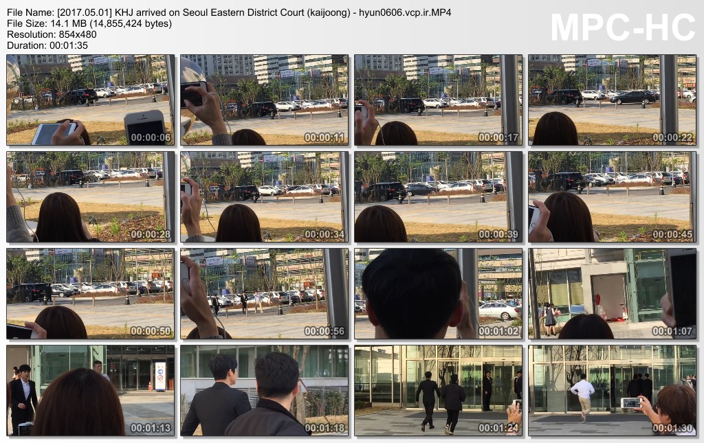 [kaijoong Fancam] Kim Hyun Joong arrived on Seoul Eastern District Court [2017.05.01]