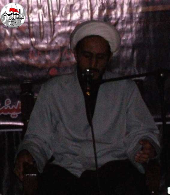 سخنرانی حجت السلام والمسلمین وثوقی درمراسم پنجمین سالگرد شهادت شهید مدافع وطن شهیدمحمدعلی دولت آبادی هیئت زوارالحسین(ع) درحسینیه شهیددولت آبادی-شهیدان ناجا