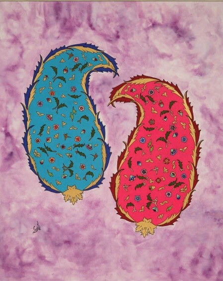 نمونه آثار بته جقه