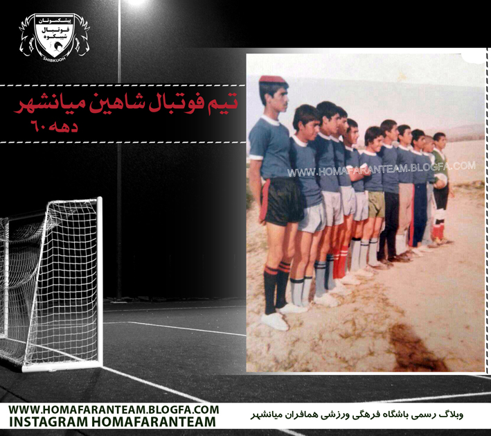 تيم فوتبال شاهين ميانشهر