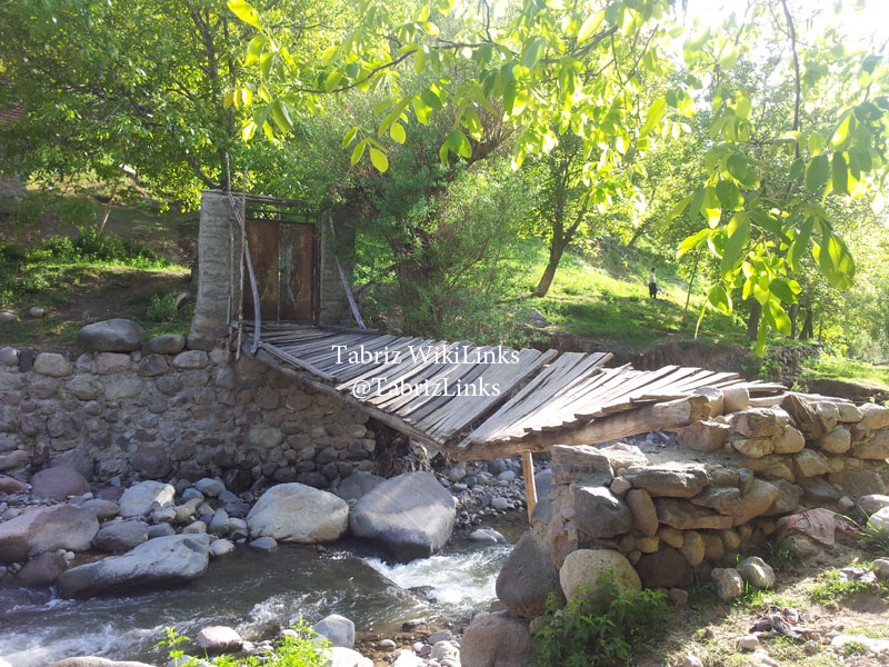پل چوبی