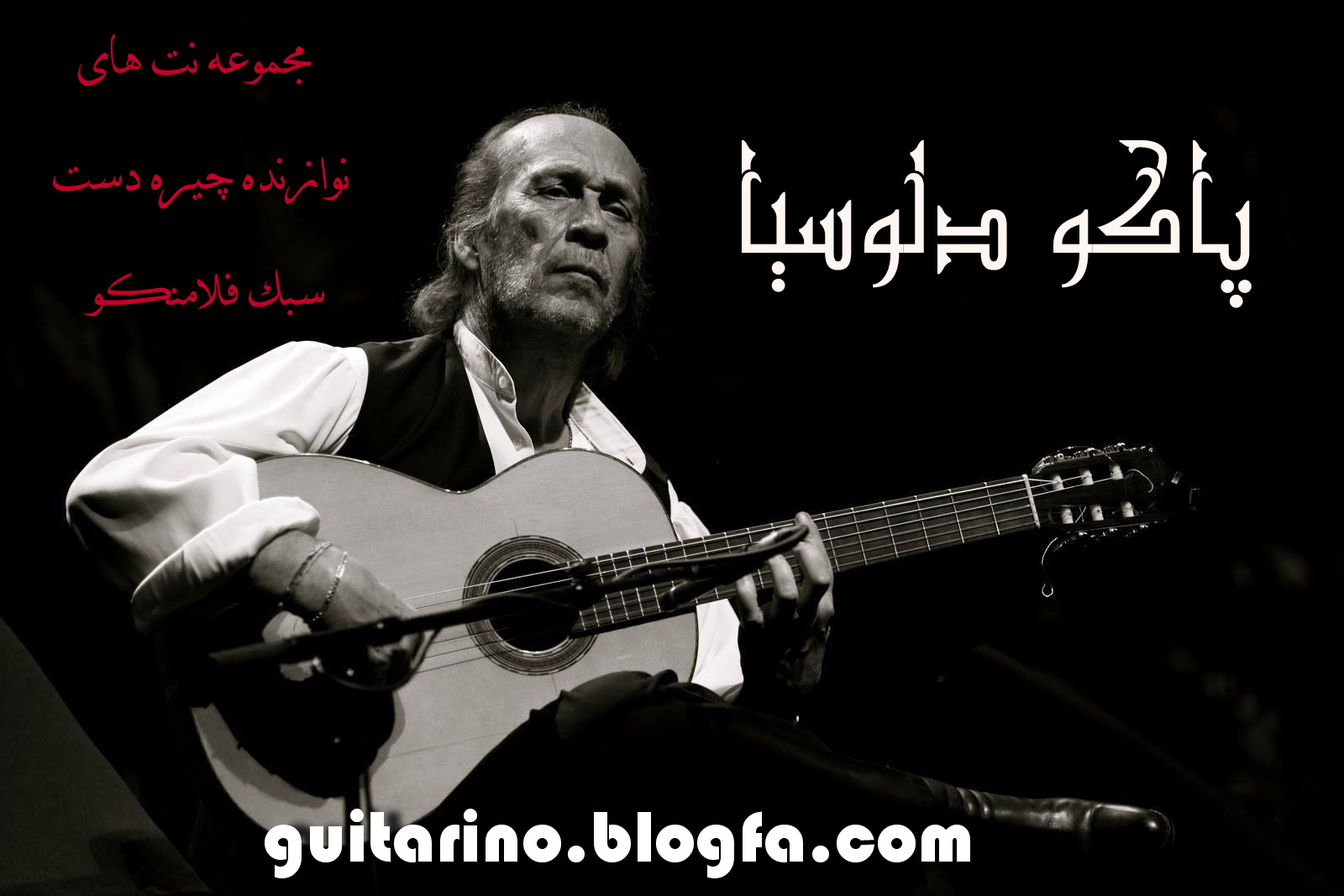 دانلود مجموعه کامل نت و ملودی پاکو دلوسیا