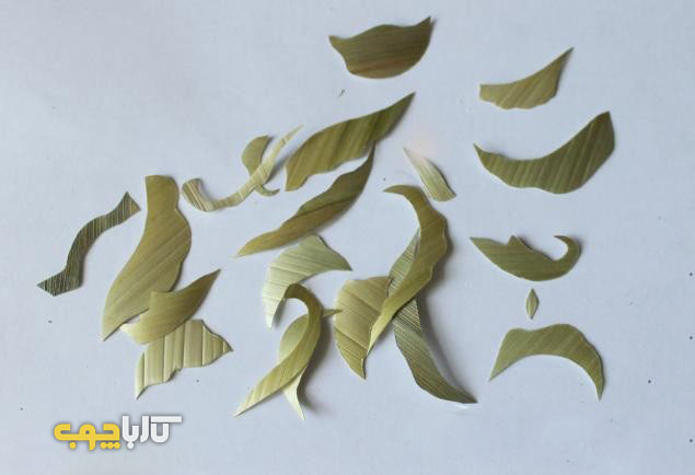 آموزش معرق ساقه گندم,معرق کاری
