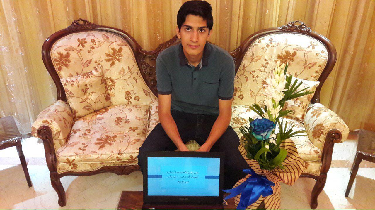 کسب مدال نقره المپیاد فیزیک توسط آقای علی ممقانی قاضیجهانی