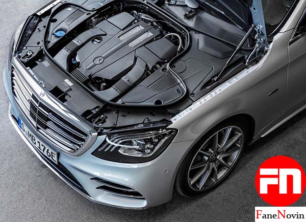 Mercedes S560e فن نوین fanenovin