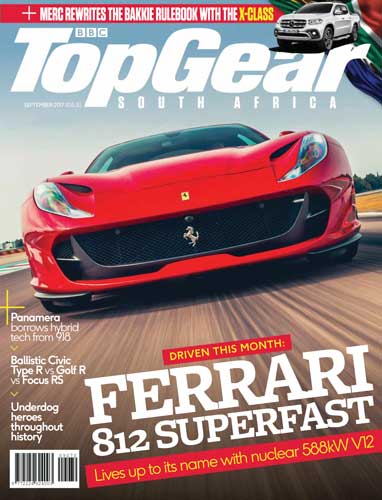 BBC Top Gear South Africa September 2017