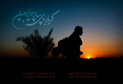 عکس و فیلم خام اربعین