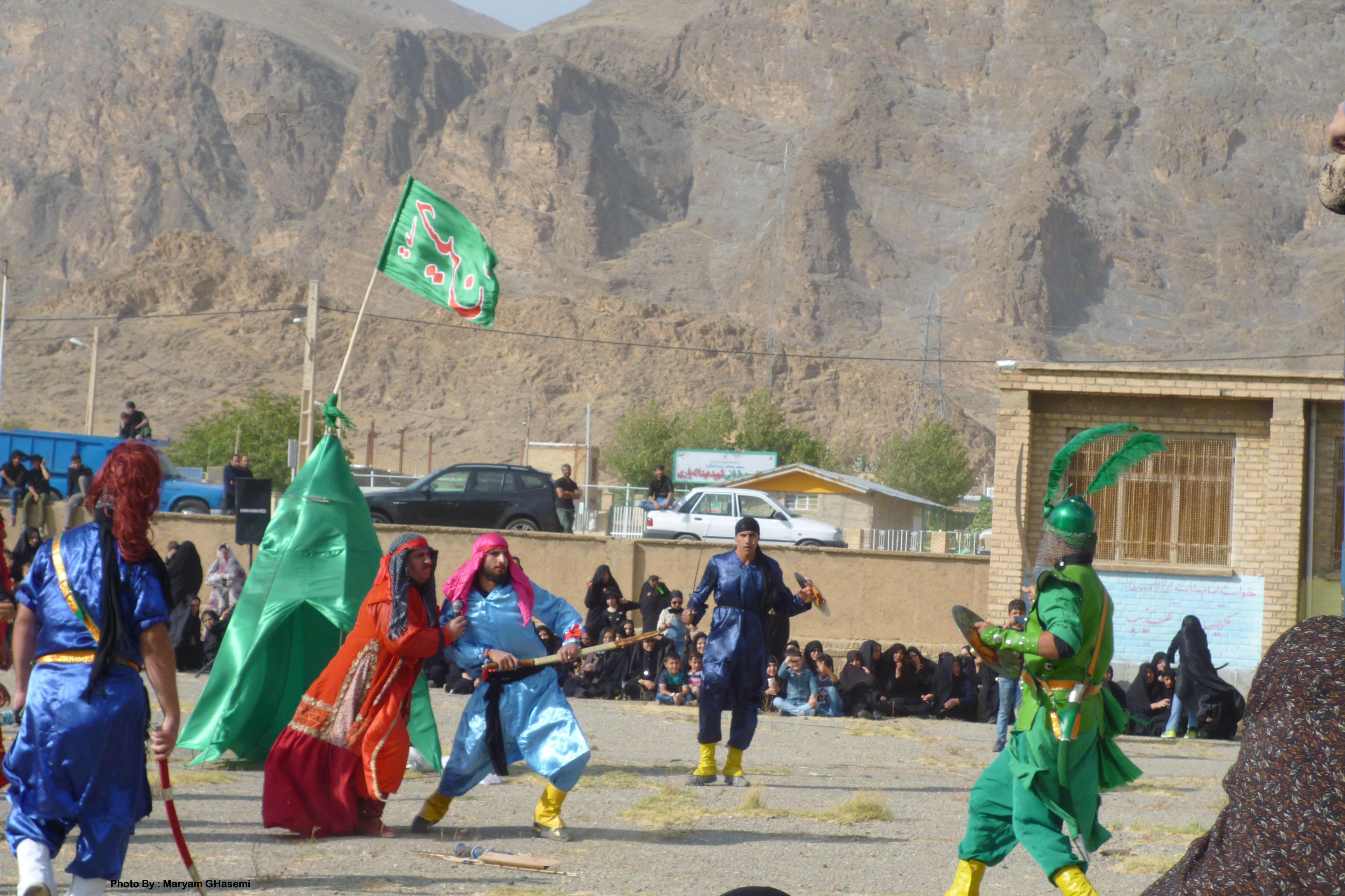 محرم-96-روز عاشورا-تعزیه-ازناوله