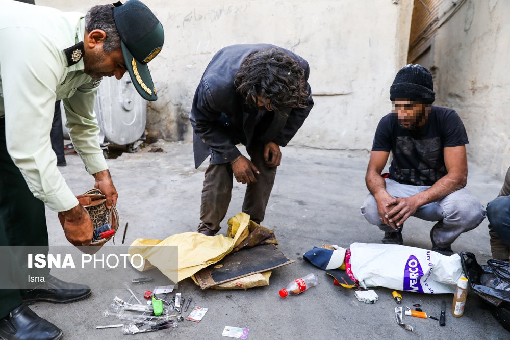 طرح جمع آوری معتادها