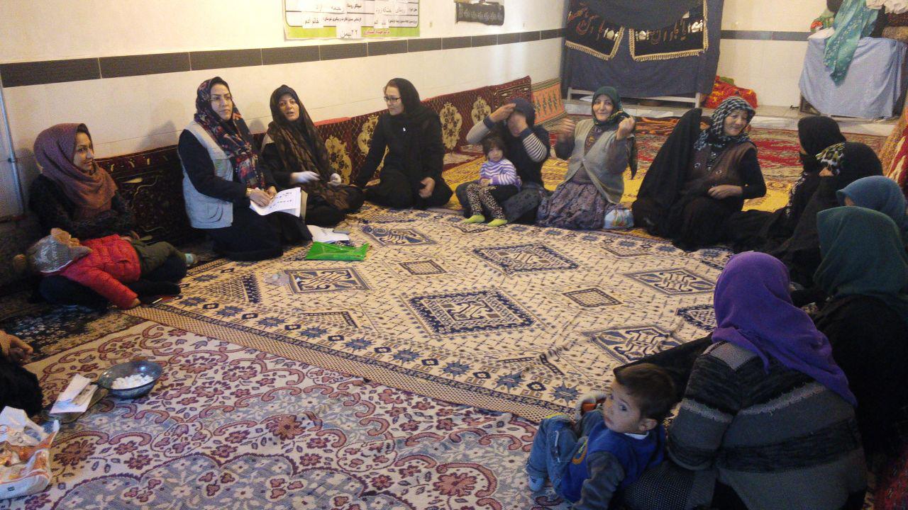 جلسه اخد مدارک و پس انداز ماهیانه- روستای خشکه رود