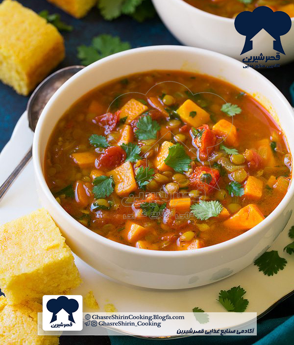 آموزش انواع سوپ  - آموزش دوره آشپز درجه یک در آموزشگاه صنایع غذایی قصرشیرین اصفهان با اعطای مدرک بین المللی از سازمان آموزش فنی حرفه ای کشور