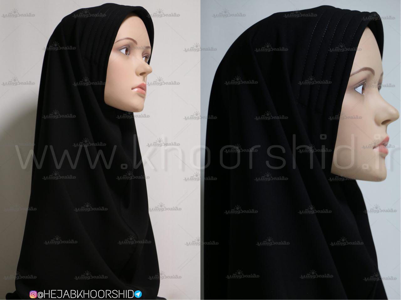 مقنعه ابردوزی