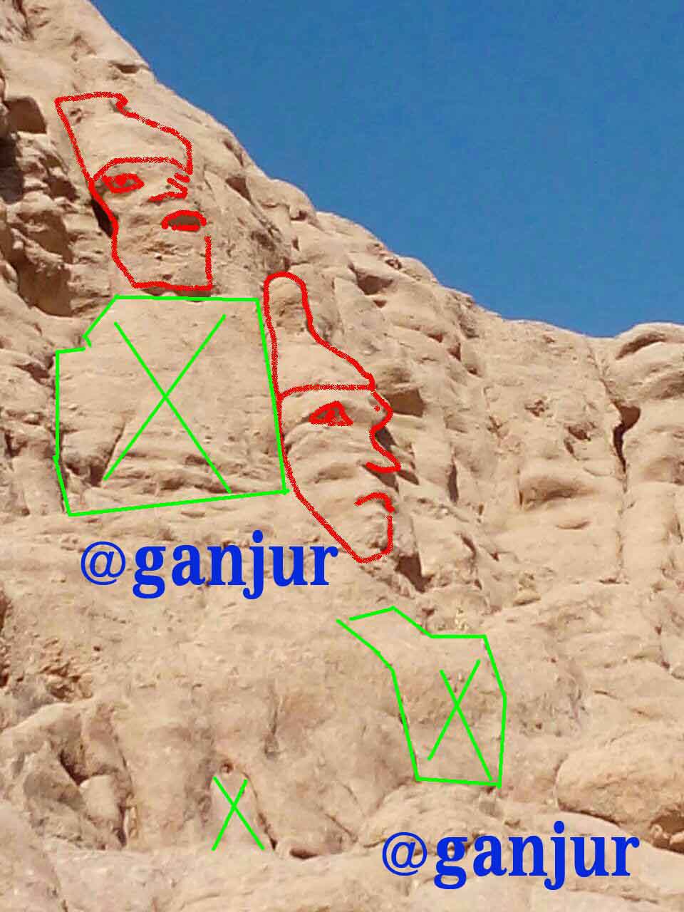 رخ انسان در گنج یابی