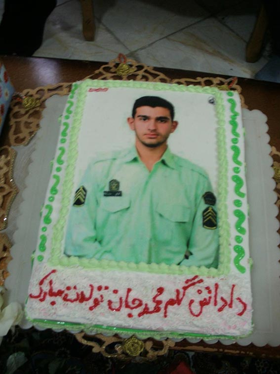کیک تولد شهید دولت آبادی 1394 کیک تولد شهید دولت آبادی 1394