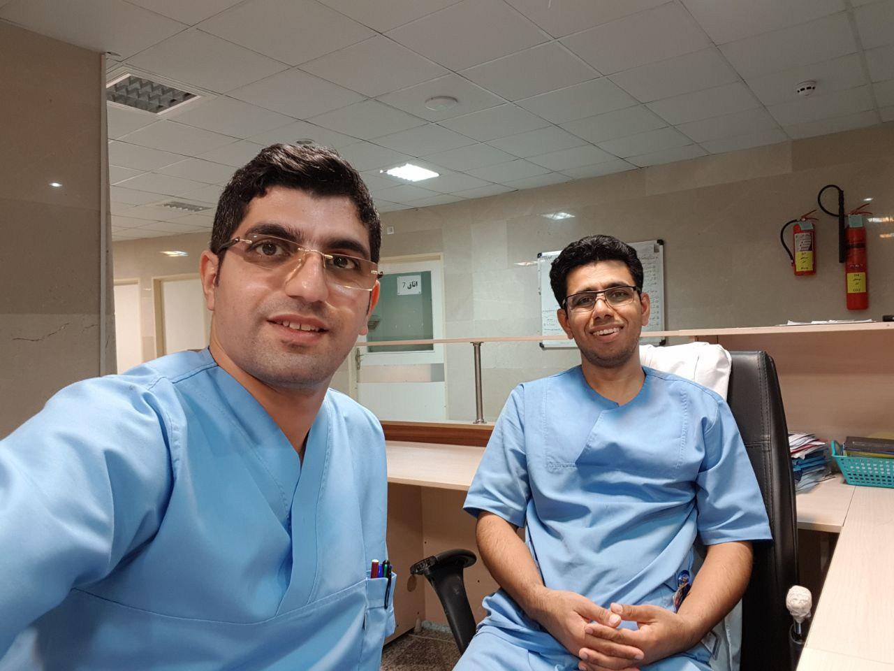 Nurses in ICU