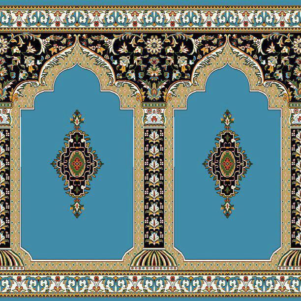 سجاده فرش مسجدی طرح میعاد 