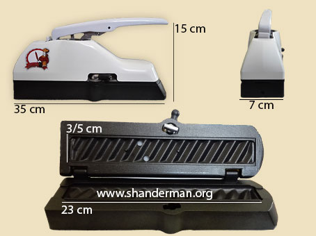 کباب زن دستی فلزی شاندرمن