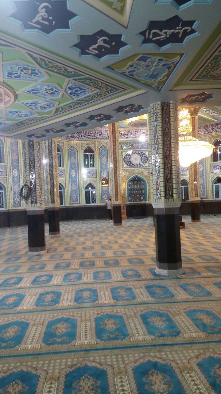 سجاده فرش مسجدی , مسجد مفروش شده 