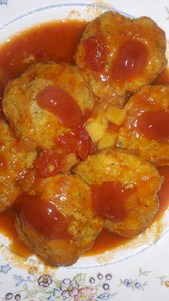 قیمه ریزه(غذای سنتی قهدریجان)