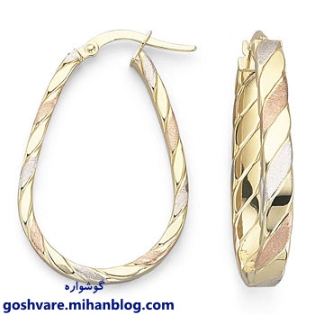 گوشواره حلقه ای طلا