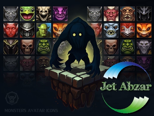 پکیج Monsters Avatar Icons