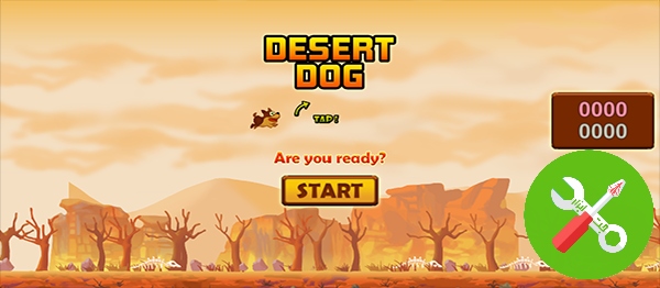 پروژه کامل یونیتی DESERT DOG