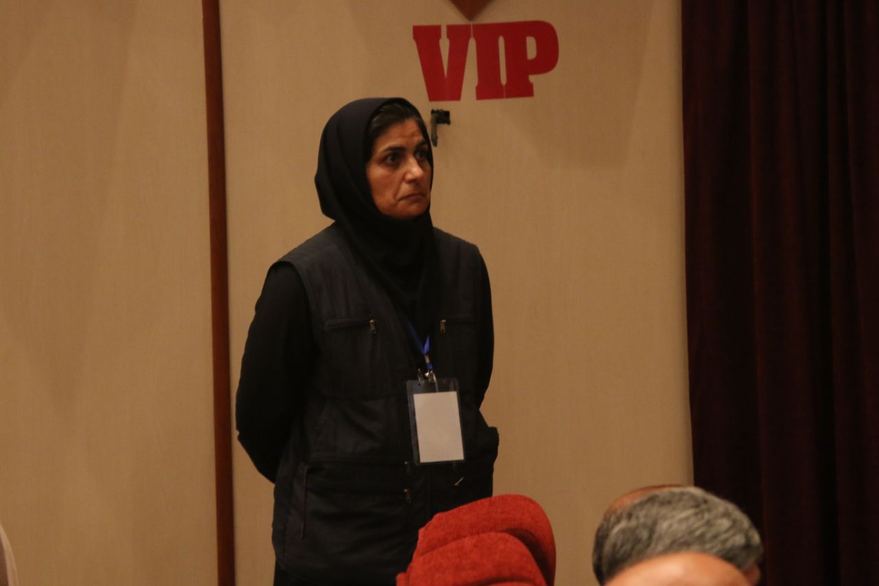 مهرناز آزاد جشن روز خبرنگار انجمن صنفی روزنامه نگاران استان اصفهان 