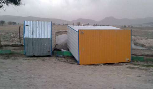 طوفان مناطق زلزله زده