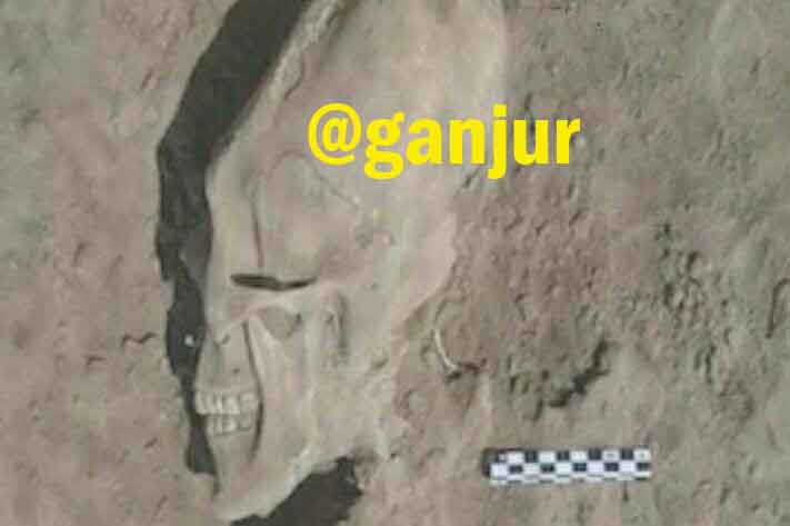 کشف جمجمه آدم فضایی باستانی