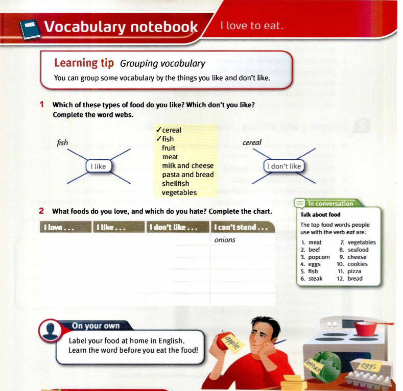 Touchstone 1 Unit 12 Vocabulary Notebook Touchstone 1 Unit 12 Vocabulary Notebook