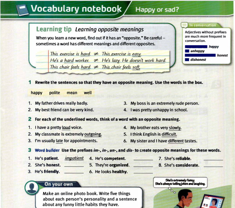 Touchstone 3 Unit 1 Vocabulary Notebook Touchstone 3 Unit 1 Vocabulary Notebook