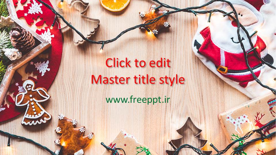 قالب پاورپوینت کریسمس 2019 قالب پاورپوینت کریسمس 2019