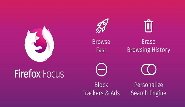 دانلود Firefox Focus: Private Browser 8.0.1 - مرورگر امن و ضد تبلیغ فایرفاکس فوکوس اندروید