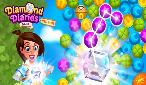 دانلود Diamond Diaries Saga 1.8.0.0 - بازی پازل