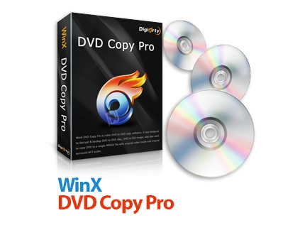 دانلود WinX DVD Copy Pro v3.9.1 - نرم افزار کپی کردن دی وی دی