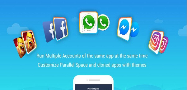 دانلود Parallel Space-Multi Accounts Full 4.0.8701 - برنامه ساخت چندین اکانت در اندروید