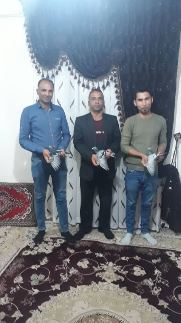 مسابقه۲۴۰کیلومتر هوایی مبدا:آمل مقصد دلند باشگاه کبوتران مسافتی دلندوحومه